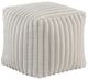 Homelegance® Easley Off-White Pouf-0