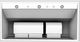 Vent-A-Hood® 54" White Wall Mounted Range Hood-3