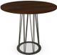 Amisco Customizable Calypso Birch Veneer Bar Table with 48" Tabletop-0