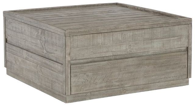 Signature Design by Ashley® Krystanza 3-Piece Weathered Gray Living Room Table Set-1