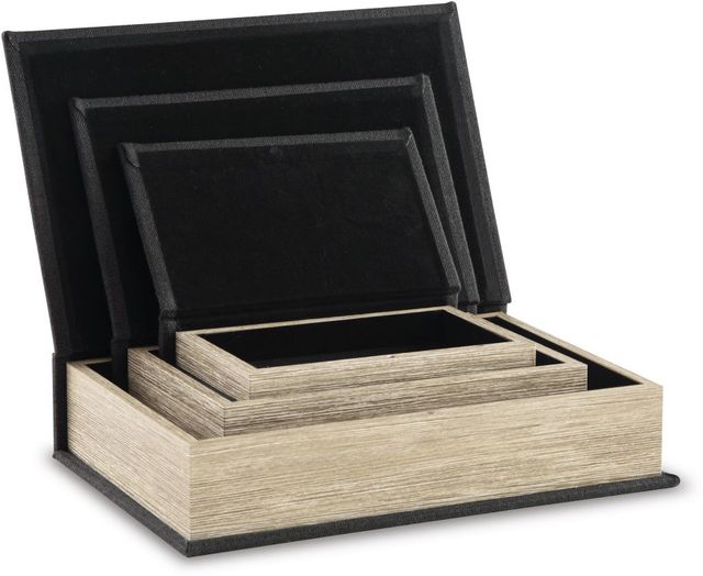 Signature Design by Ashley® Jolina 3-Piece Black Box Set-3