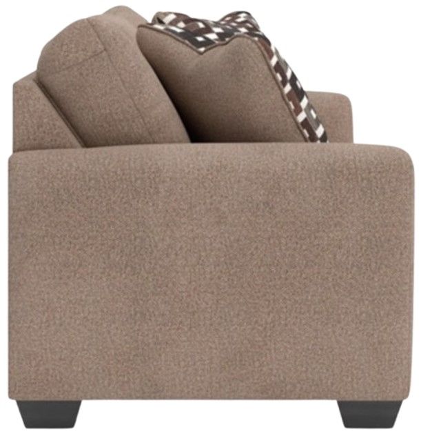 Clearance Benchcraft® Triston-Peaks Suede Loveseat-3