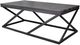 Bernards Highlights 3-Piece Gray Occasional Table with Black Base Set-2