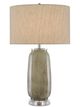 Currey & Company Devany Gray Dust/Clear Table Lamp-0