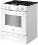 Whirlpool® 30'' White Smart Slide-In Gas Range with No Preheat Mode and Slow Cook-2