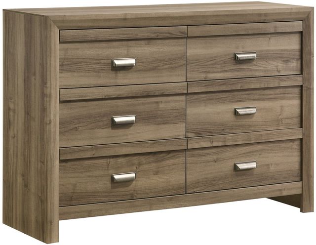 Crown Mark Valor Light Brown Dresser-0