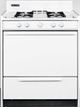Summit® 30" White Freestanding Gas Range-0