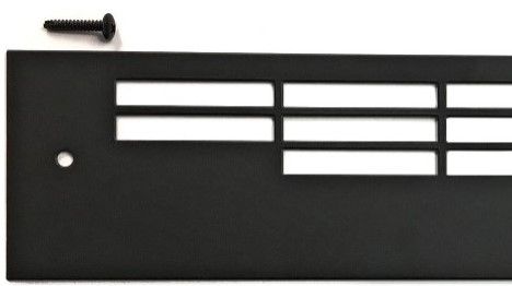 U-Line® 6" Black Adjustable Grille-1