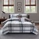 Olliix by Intelligent Design Rudy Black Twin/Twin XL Plaid Comforter Set-0