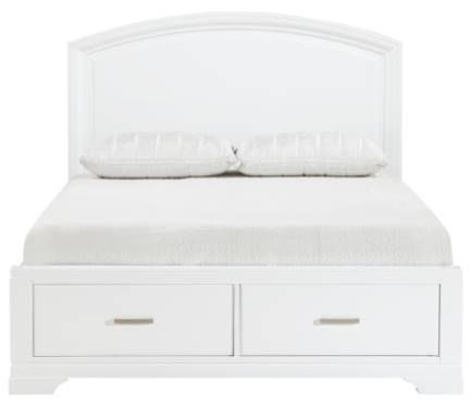 Homelegance® Hudson 5-Piece White Queen Bedroom Set-1