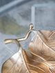 A & B Home Gold Leaf Platter-4