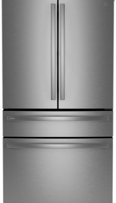 GE Profile™ 28.7 Cu. Ft. Fingerprint Resistant Stainless Steel Freestanding French Door Refrigerator