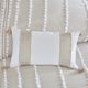 Olliix by Harbor House Taupe Anslee Embroidered Cotton Oblong Decorative Pillow-1