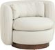 TOV Furniture Nura Cream Swivel Accent Chair-0