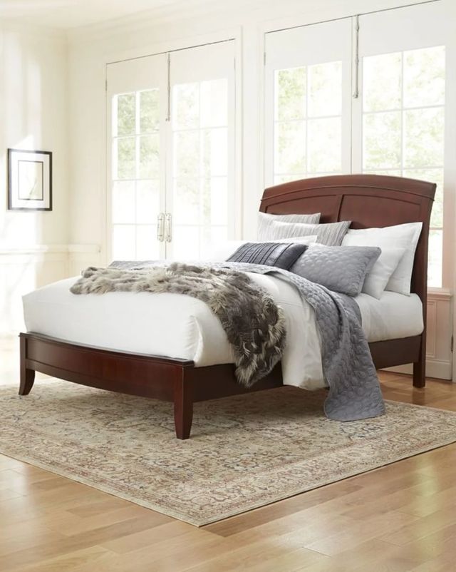 Modus Furniture Brighton Cinnamon Queen Sleigh Bed-1