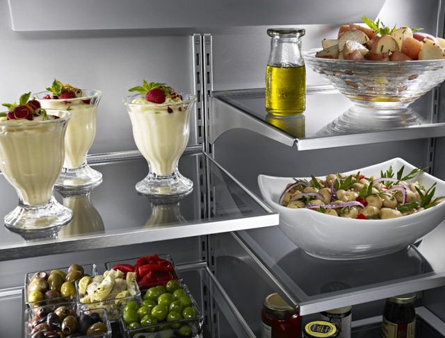 KitchenAid® 42 in. 24.2 Cu. Ft. Stainless Steel Built In Counter Depth French Door Refrigerator-8