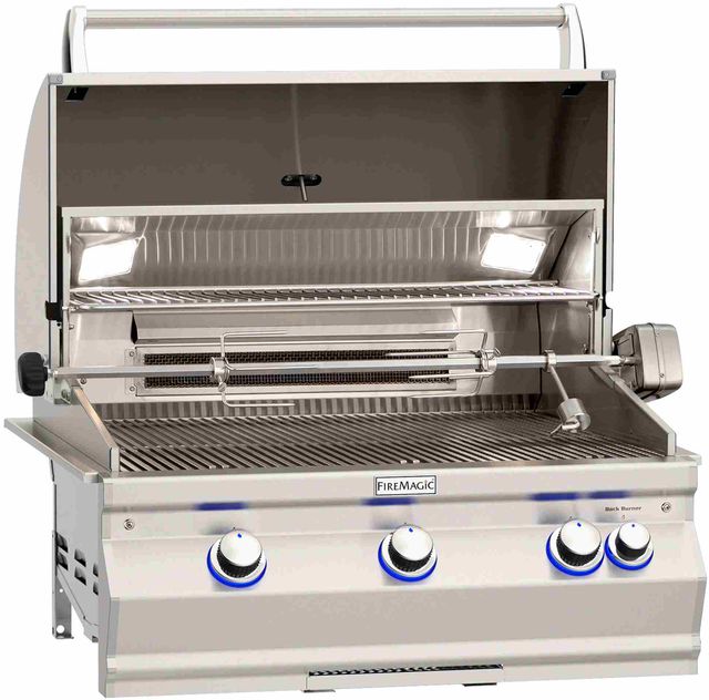 Fire Magic® Aurora A660i 3-Burner Stainless Steel Built In Natural Gas Grill