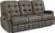 Flexsteel® Devon Gray Charcoal Reclining Sofa-0