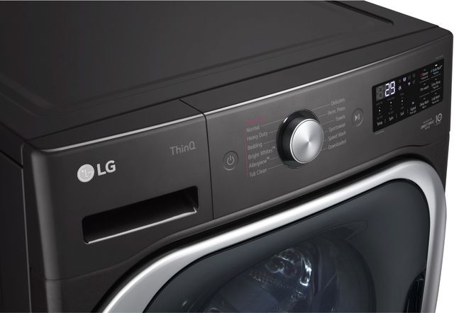 LG 5.2 Cu. Ft. Black Steel Front Load Washer-7
