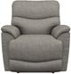 La-Z-Boy® Trouper Charcoal Power Rocking Recliner with Headrest-1