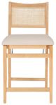 Powell® Beaux Natural Folding Counter Stool-4