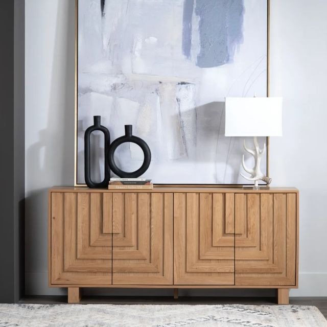 Crestview Collection Dylan Natural Sideboard-1