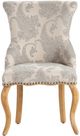 Crestview Collection Danielle Beige/Light Gray Accent Chair-2