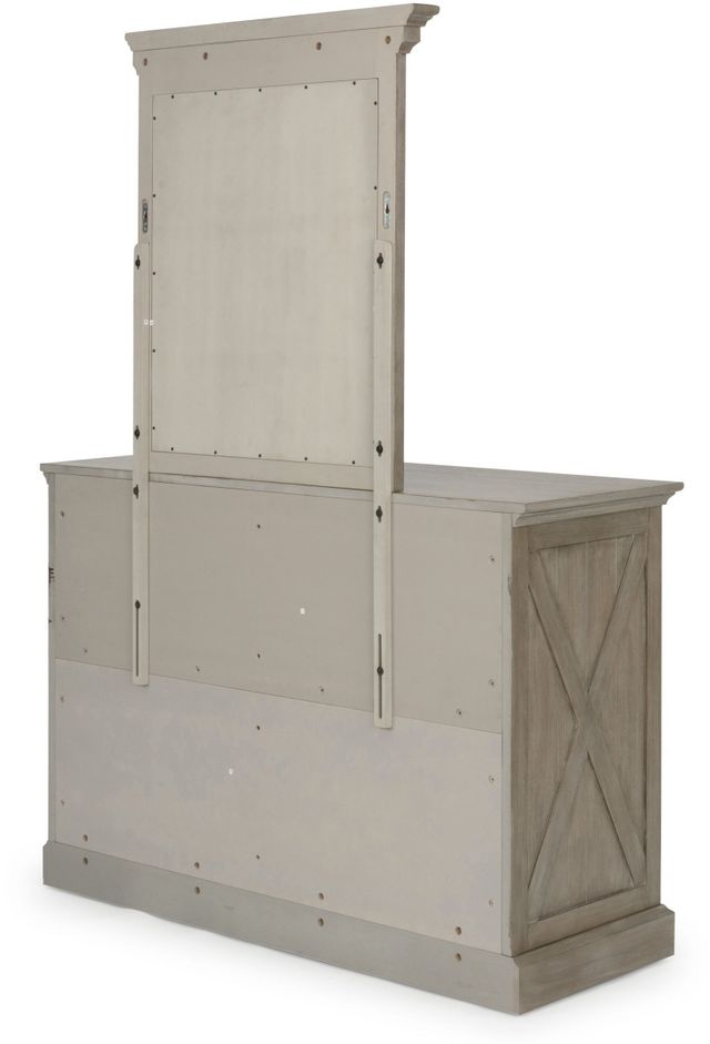 homestyles® Mountain Lodge Gray Dresser and Mirror-3