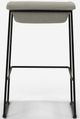 EQ3 Mackenzie Black/Light Grey Counter Stool-3