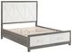 Homelegance® Rowan Gray/Ivory Full Storage Platform Bed-3