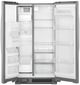 Whirlpool® 36" 24.5 Cu. Ft. Monochromatic Stainless Steel Side-By-Side Refrigerator-1