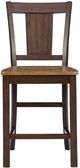 Signature Design by Ashley® Anixburg Dark Brown/Light Brown Bar Stool-1