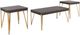 Signature Design by Ashley® Bandyn 3-Piece Brown/Champagne Table Set-0