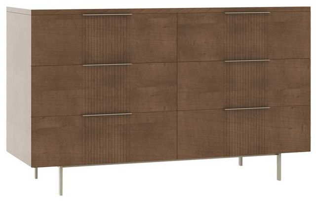 Country View Woodworking Urban Expressions 56" 6-Drawer Dresser-0
