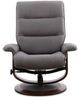 Parker House® Knight 2-Piece Haze Swivel Chair and Ottoman Set-2