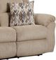 HomeStretch Newport Fawn Manual Reclining Loveseat-2
