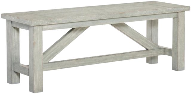 Legacy Classic XXX'S and OOO's Bellflower Wooden Bed Bench-0
