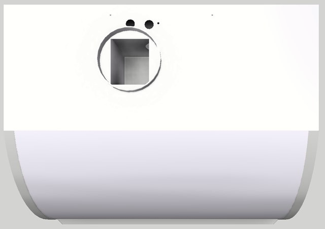 Vent-A-Hood® 30" White Wall Mount Hood-1