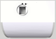 Vent-A-Hood® 30" White Wall Mount Hood-1