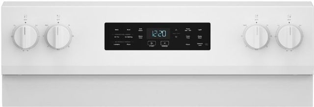 Whirlpool® 30" White Freestanding Electric Range with Air Cooking Technology-1