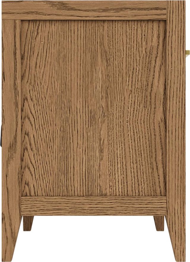 Riverside Furniture Halbrooke Nutmeg Oak 1-Drawer Nightstand-3
