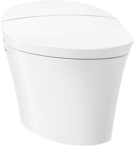 KOHLER® Veil® White 1-Piece Elongated Smart Toilet, Dual-Flush-0
