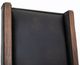 International Furniture Direct Walnut Black Side Chair-5