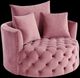 ACME Furniture Zunyas Pink Swivel Accent Chair-0