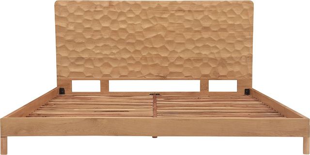 Moe's Home Collection Misaki Natural King Panel Bed-1