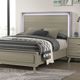 Furniture of America® Rainier 4-Piece Gray Queen Bedroom Set-4