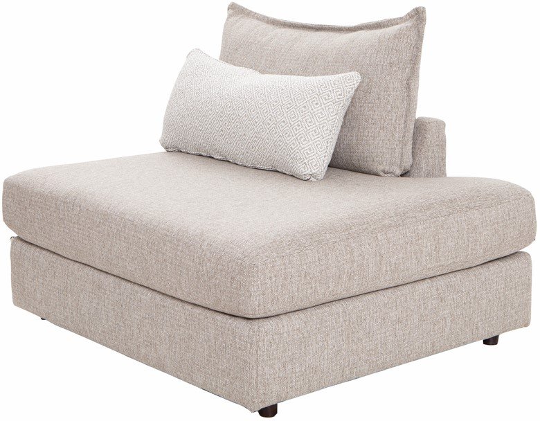 Fusion Furniture Durango Moose Right-Arm Facing Armless Chaise