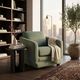 LH Home Feather Baltimo Fern Green Club Chair-1