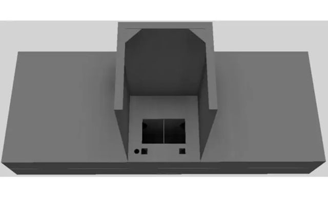 Vent-A-Hood® 54" Gunsmoke Contemporary Wall Mounted Range Hood-2