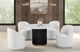 Furniture of America® Varde 5-Piece Black/White Dining Table Set-3